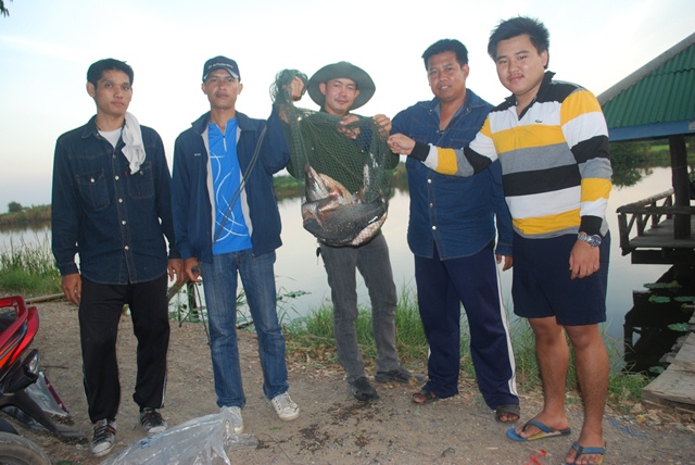 บ่อตกปลาหนุ่มบางวัว (บ่อปลารวม)ที่ 11,12-01-57