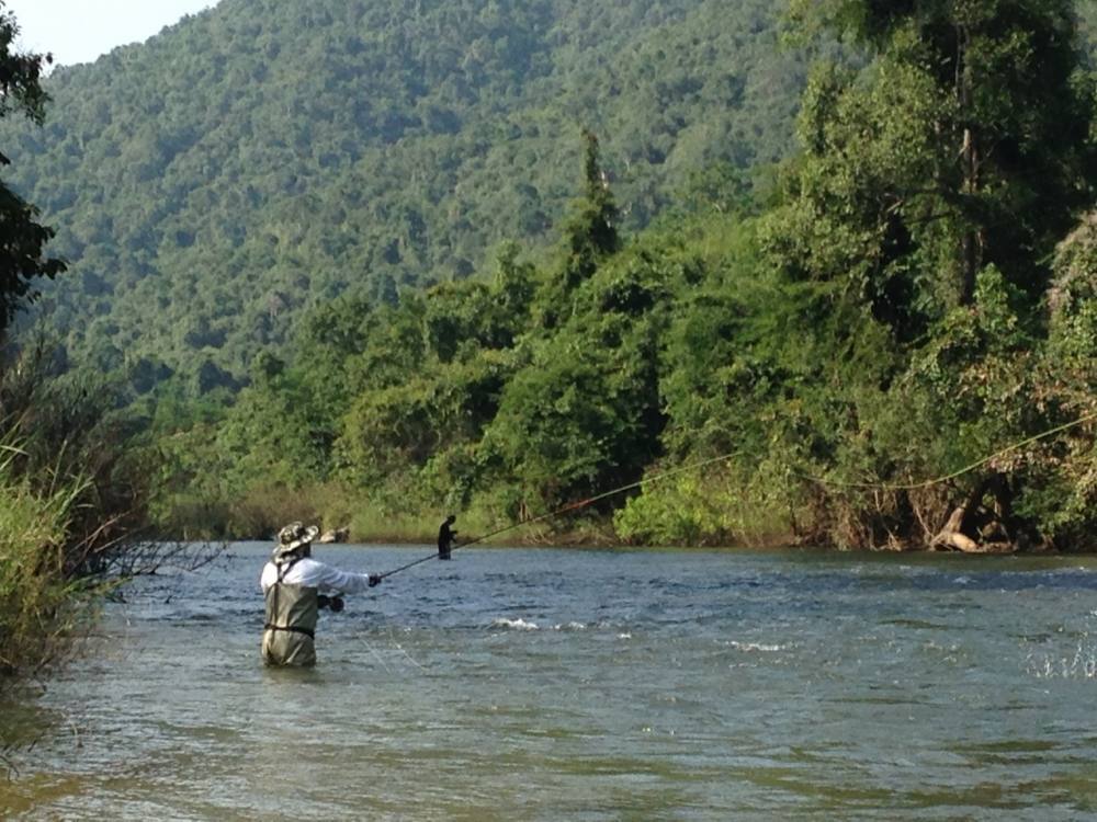 Fly fishing in Thailand  by  !!!...Cast...AWAY...!!! fly team.