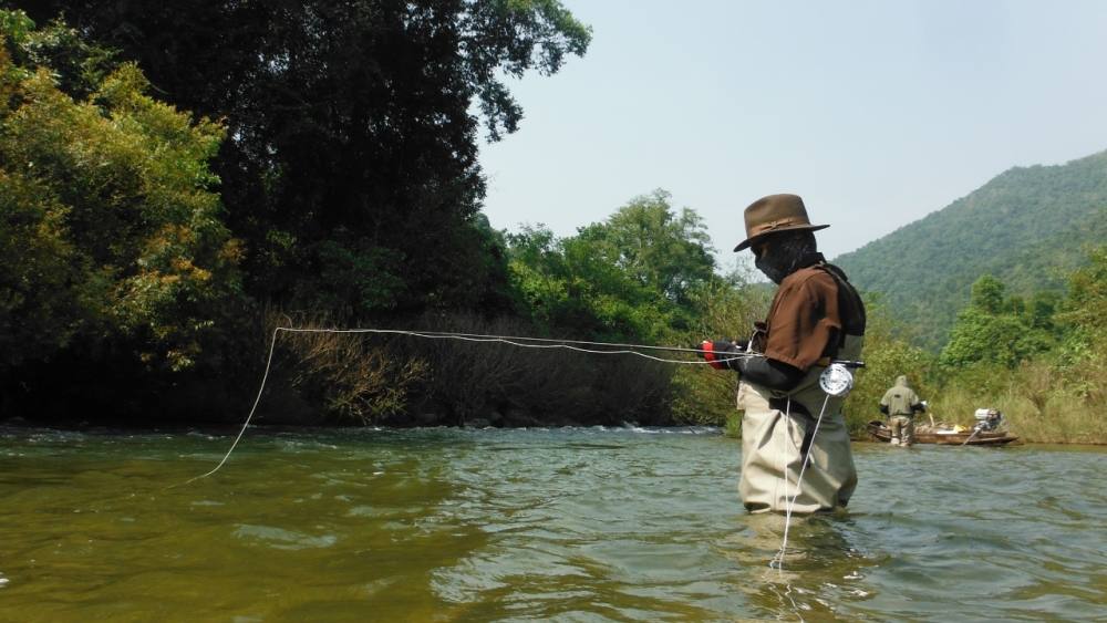 Fly fishing in Thailand  by  !!!...Cast...AWAY...!!! fly team.