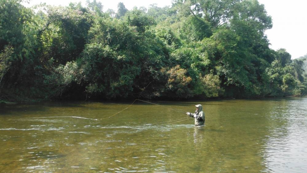 Fly fishing in Thailand  by  !!!...Cast...AWAY...!!! fly team.