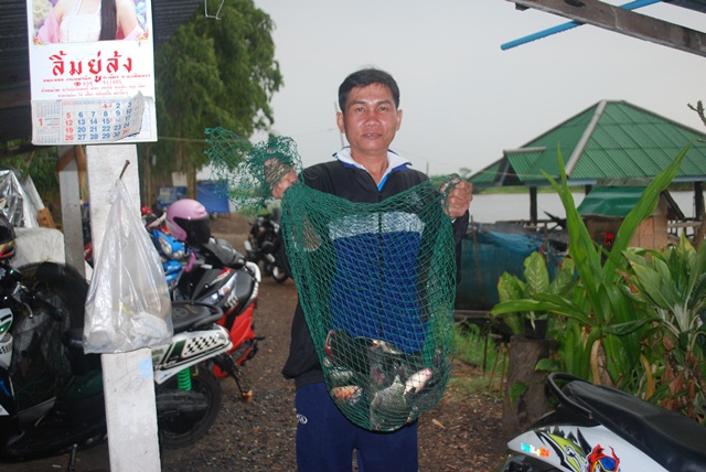 บ่อตกปลาหนุ่มบางวัว (บ่อปลารวม) วันที่ 15,16 - 02 - 57