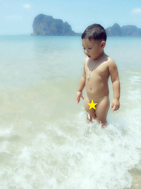 ตกปลาที่นครศรีธรรมราชกับเด็กข้างบ้าน