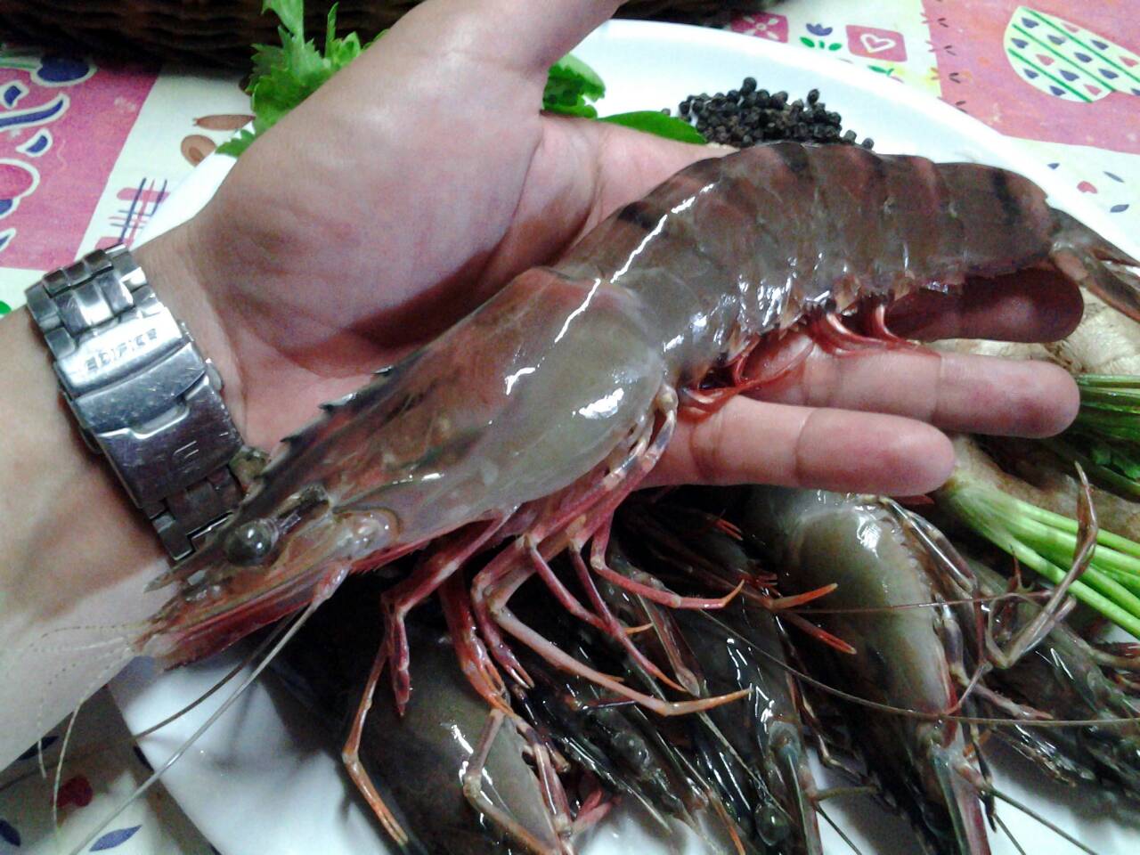 กุ้งอบวุ้นเส้น