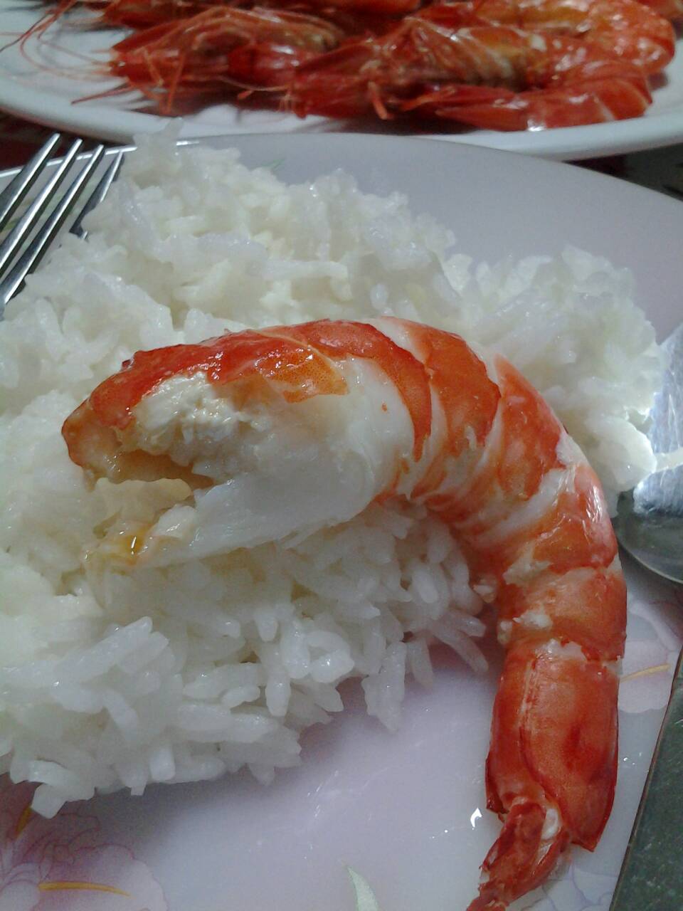 ต่อด้วยกุ้งอบเกลือ