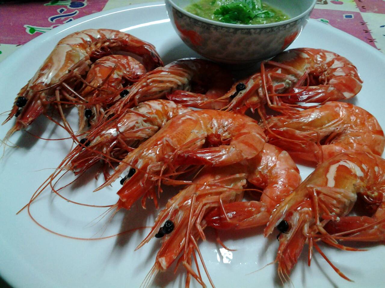 ต่อด้วยกุ้งอบเกลือ