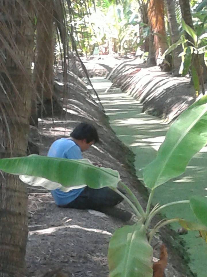 พาเพื่อนไปตกช่อนสวน