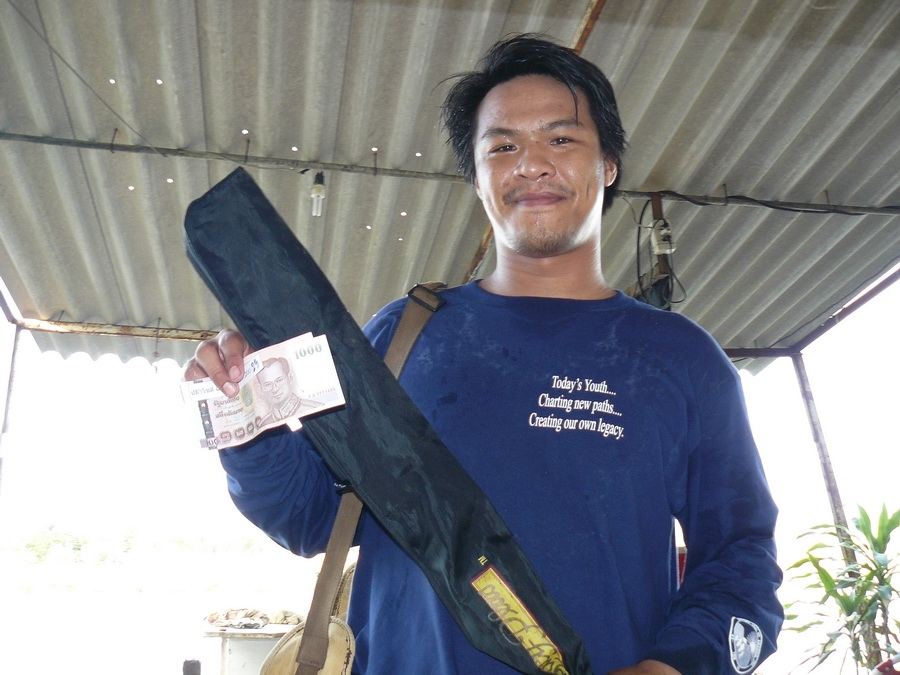 น้ำเต็มบ่อแว้ว**ทิดนี้ 600 ลุ้น 20,000 ครับที่บ่อจ้าวซันฟิชชิ่ง สระบุรี