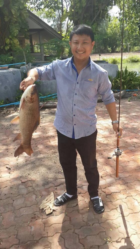 แสงสว่างบ่อตกปลา องครักษ์คลอง15