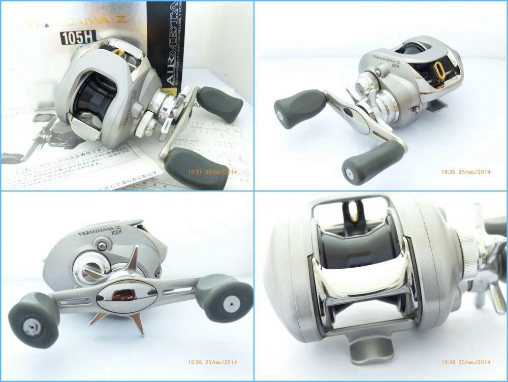 Daiwa team z 105h ใส่สายpe