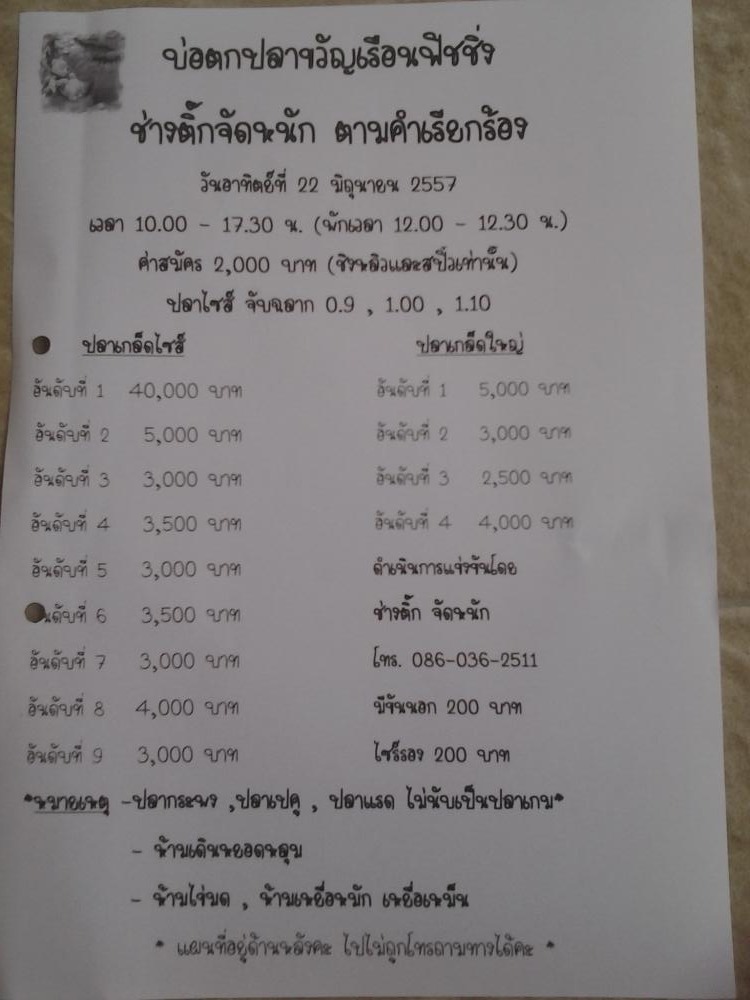 บ่อตกสนุกๆจัดอีกแล้วครับตามคำเรียกร้อง