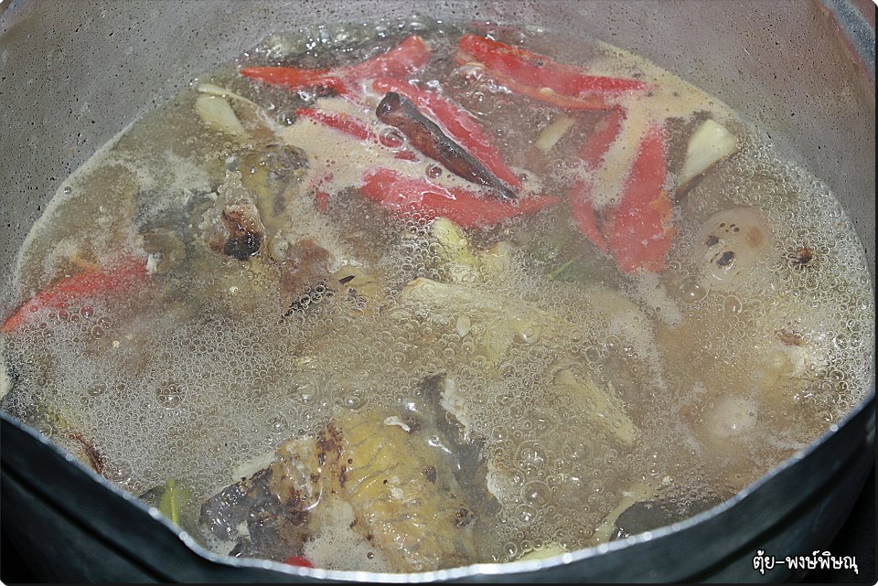 ต้มโคล้งปลากระทิง ซดน้ำร้อนๆแซ่บมากๆ