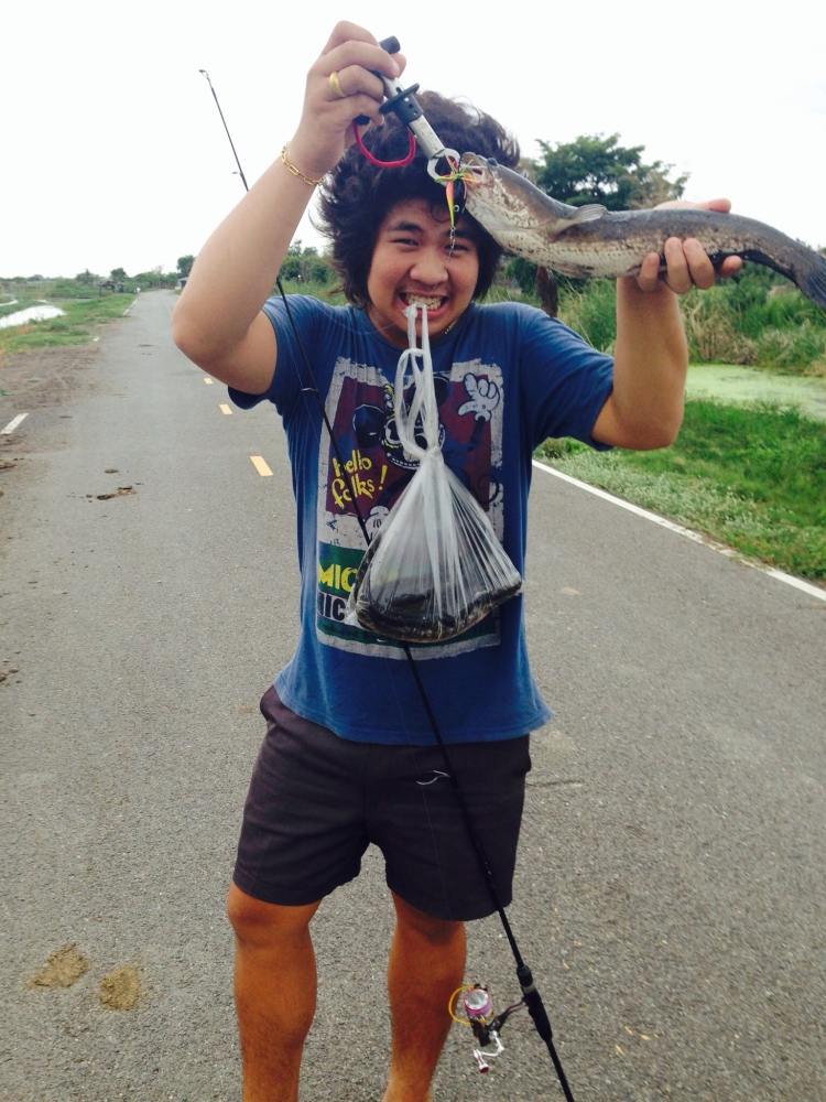 วันว่างๆ ตีปลาช่อน ด้วย หนู จอน หนองจอก ค้าฟ