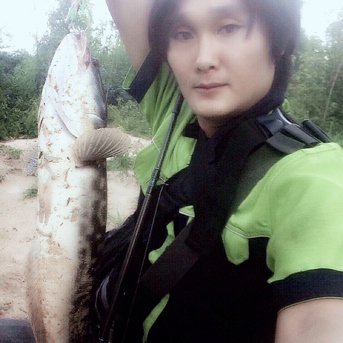 ชะโด ก่อน ฝนตกหนัก เปียกสิครับท่านงานนี้ แต่ก็คุม