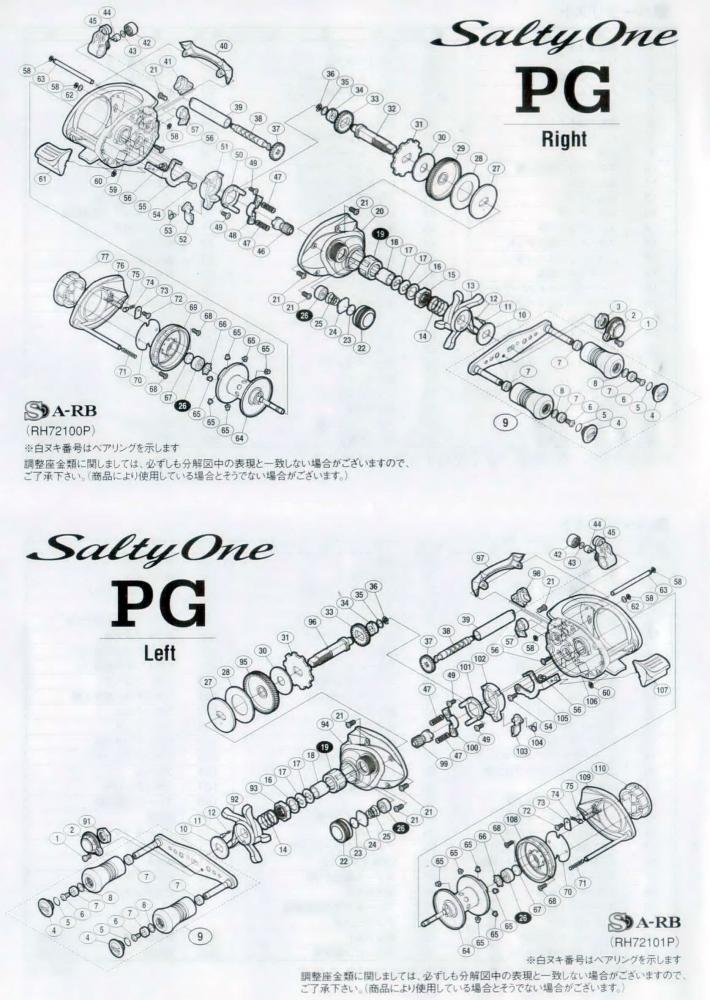 Shimano Salty One HG ผ่าล้างทำความสะอาด เอามาให้ชมครับ