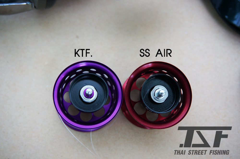 เปรียบเทียบสปูน Alpha105 KTF V2. กับ SS AIR