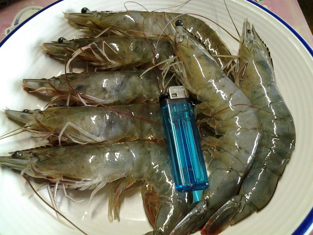 กุ้งผัดกระเทียมพริกไทย