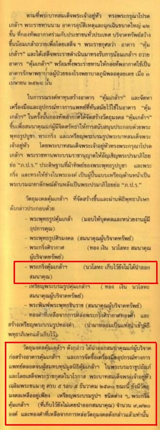 ในหลวงคุ้มเกล้า