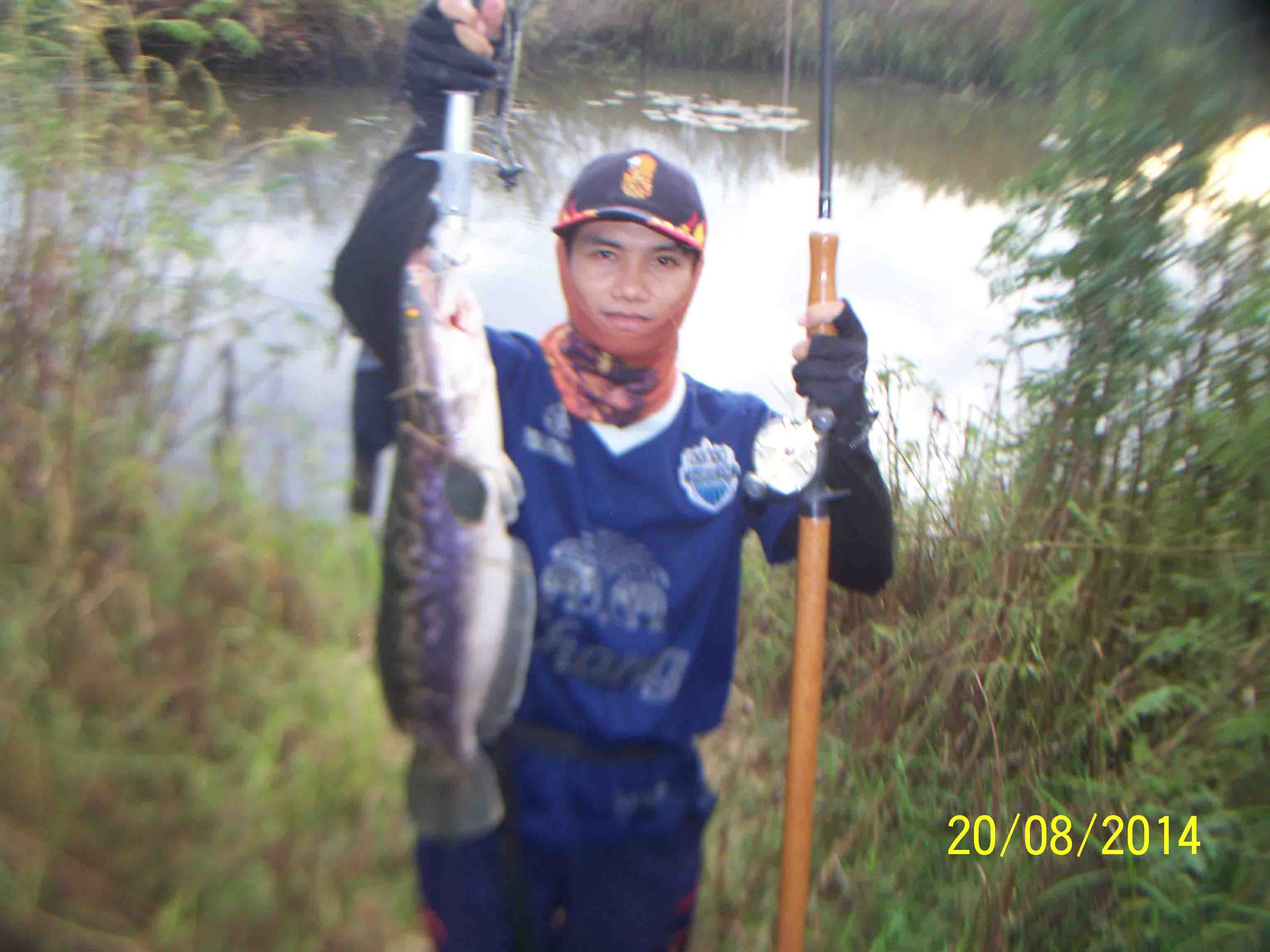 ...โดนอีกตัวครับ...ชะโด..แม่มูล..หลังเลิกเรียน....
