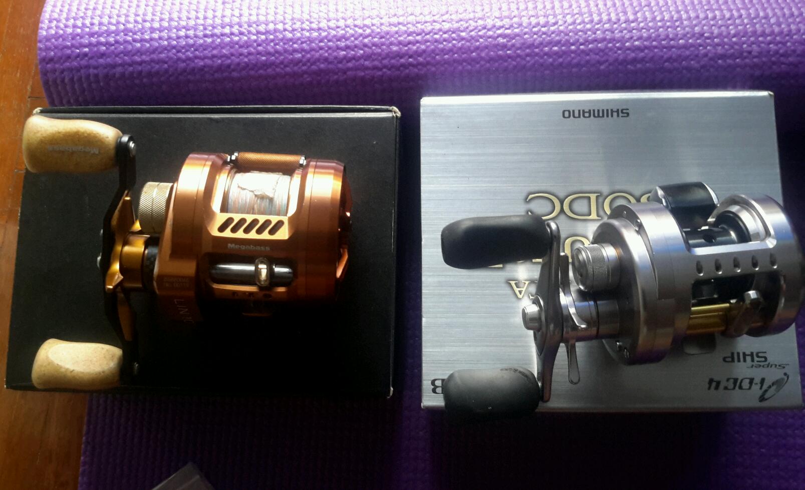 Megabass Lin10c กับ shimano conquest 50 dc  ตัวไหนน่าใช้กว่ากัน