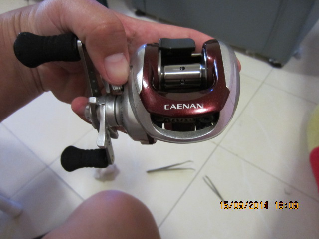 ผ่ารอก shimano caenan