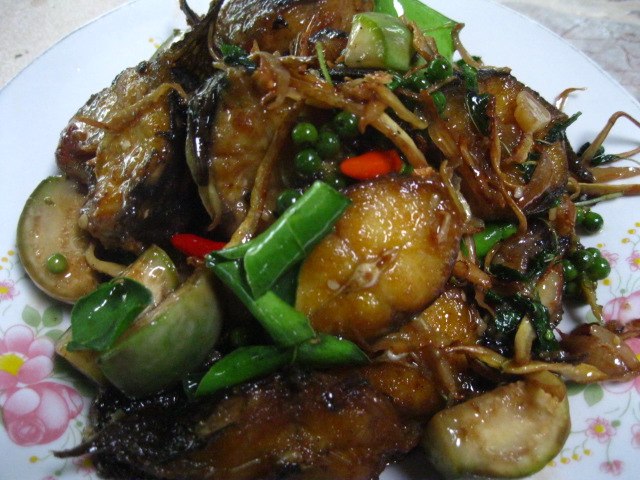 ปลาดุกผัดฉ่า 