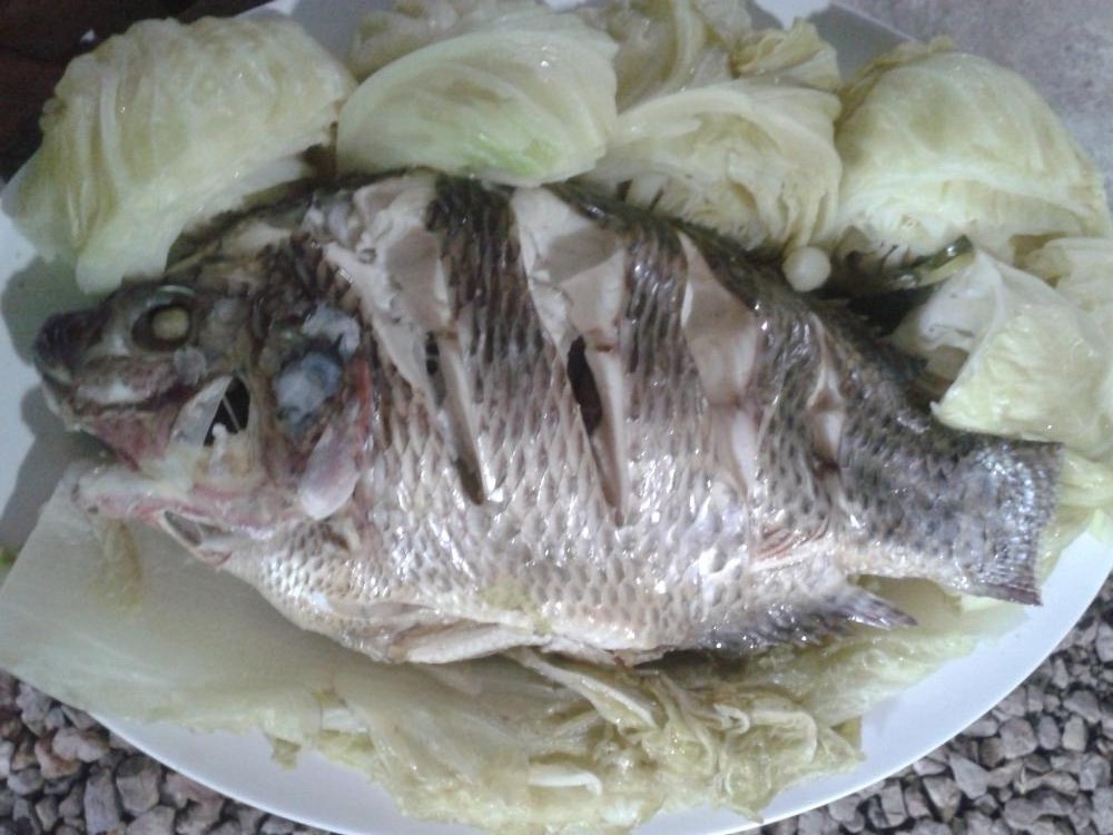 ปลานิล..นึ่งจิ่มแจ่ว