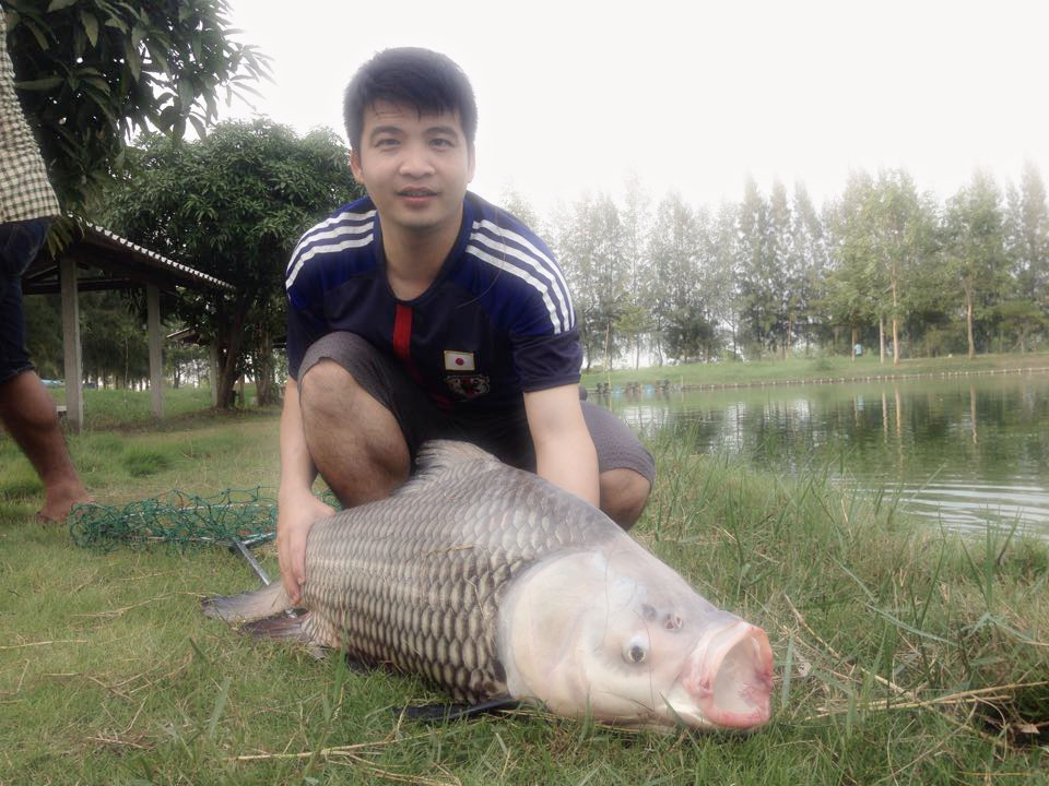 กระโห้  และแล้วก็เจอตัว 