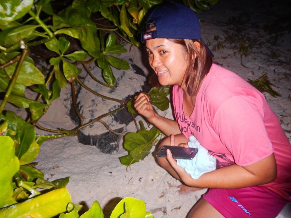 @@_**.....เต่ายักษ์...ขึ้นมาไข่ ริมชายหาด ใครไม่เคยเห็นเข้ามาดู.....**_@@