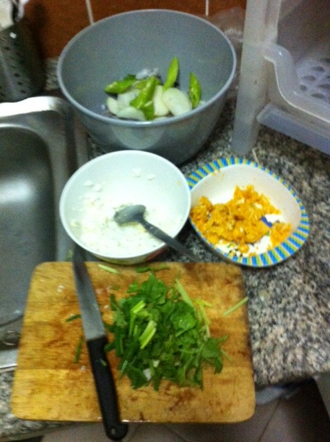 ปลาหมึกผัดไข่เค็ม