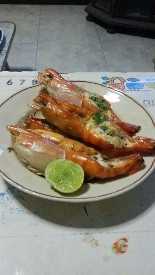 กุ้งอบเนย