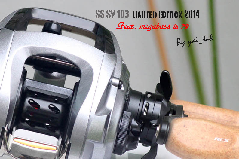 Y> [แต่งรอก]  DAIWA  SS SV103 หัวใจ Megabass    <Y