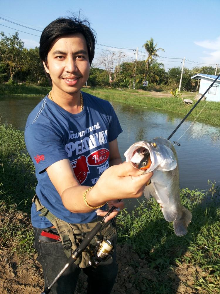 บ่อกระพงปู่ปิ่นลงปลาเพิ่ม