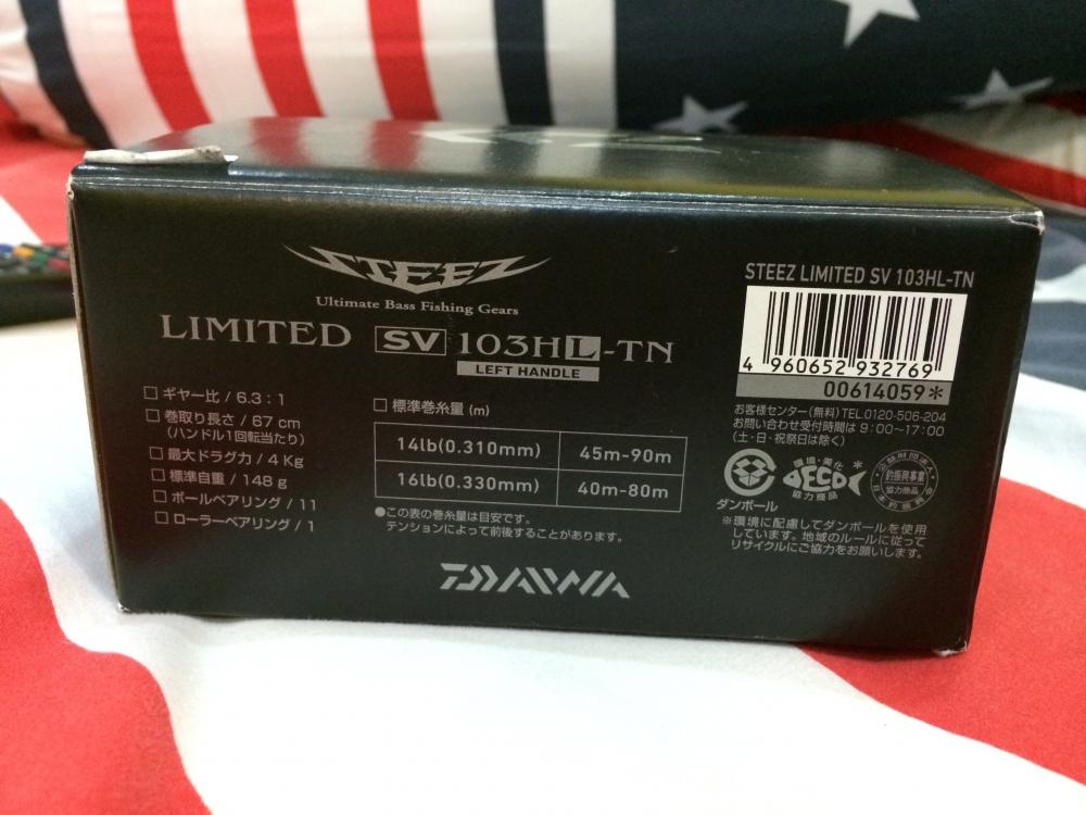 DAIWA STEEZ SV TN แดงสุด+สปูลรูๆ