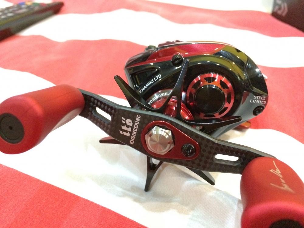 DAIWA STEEZ SV TN แดงสุด+สปูลรูๆ