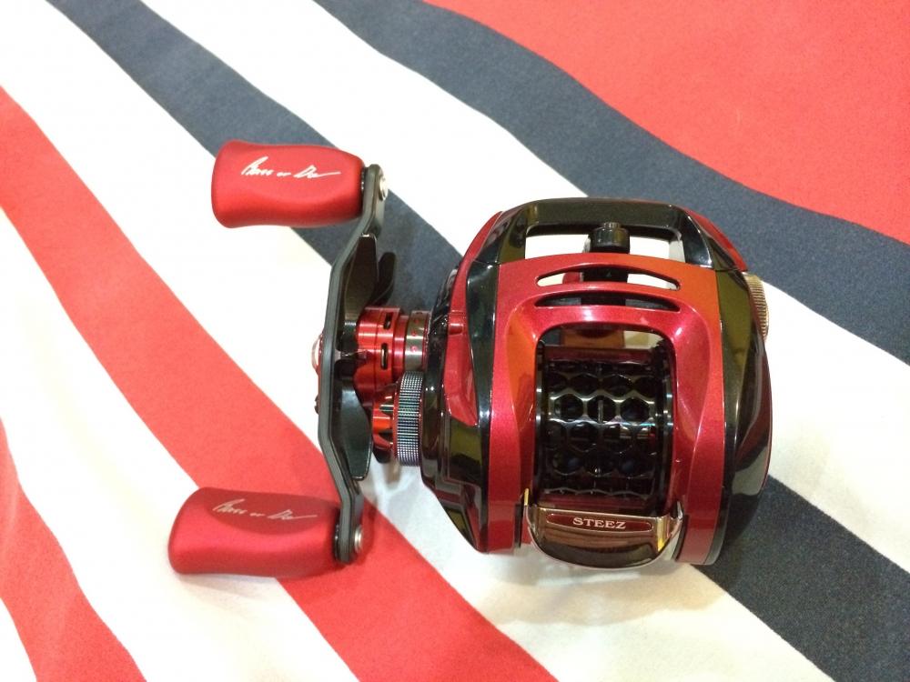 DAIWA STEEZ SV TN แดงสุด+สปูลรูๆ