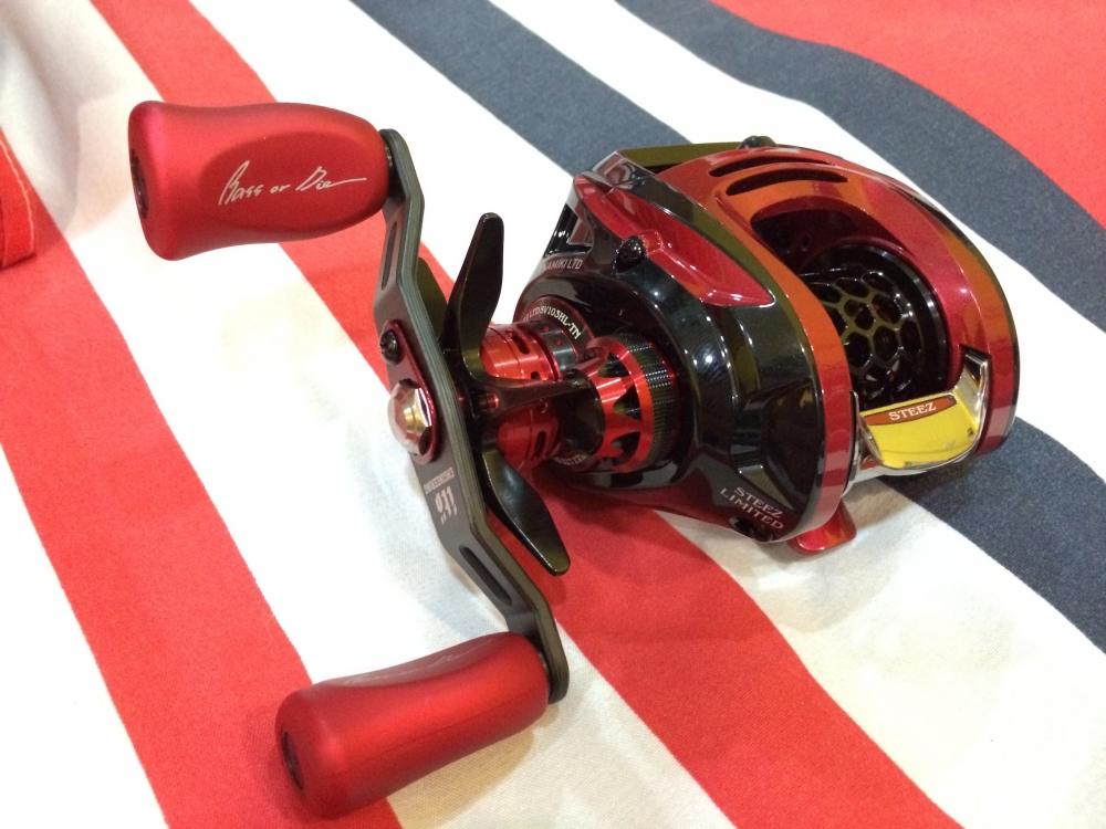 DAIWA STEEZ SV TN แดงสุด+สปูลรูๆ