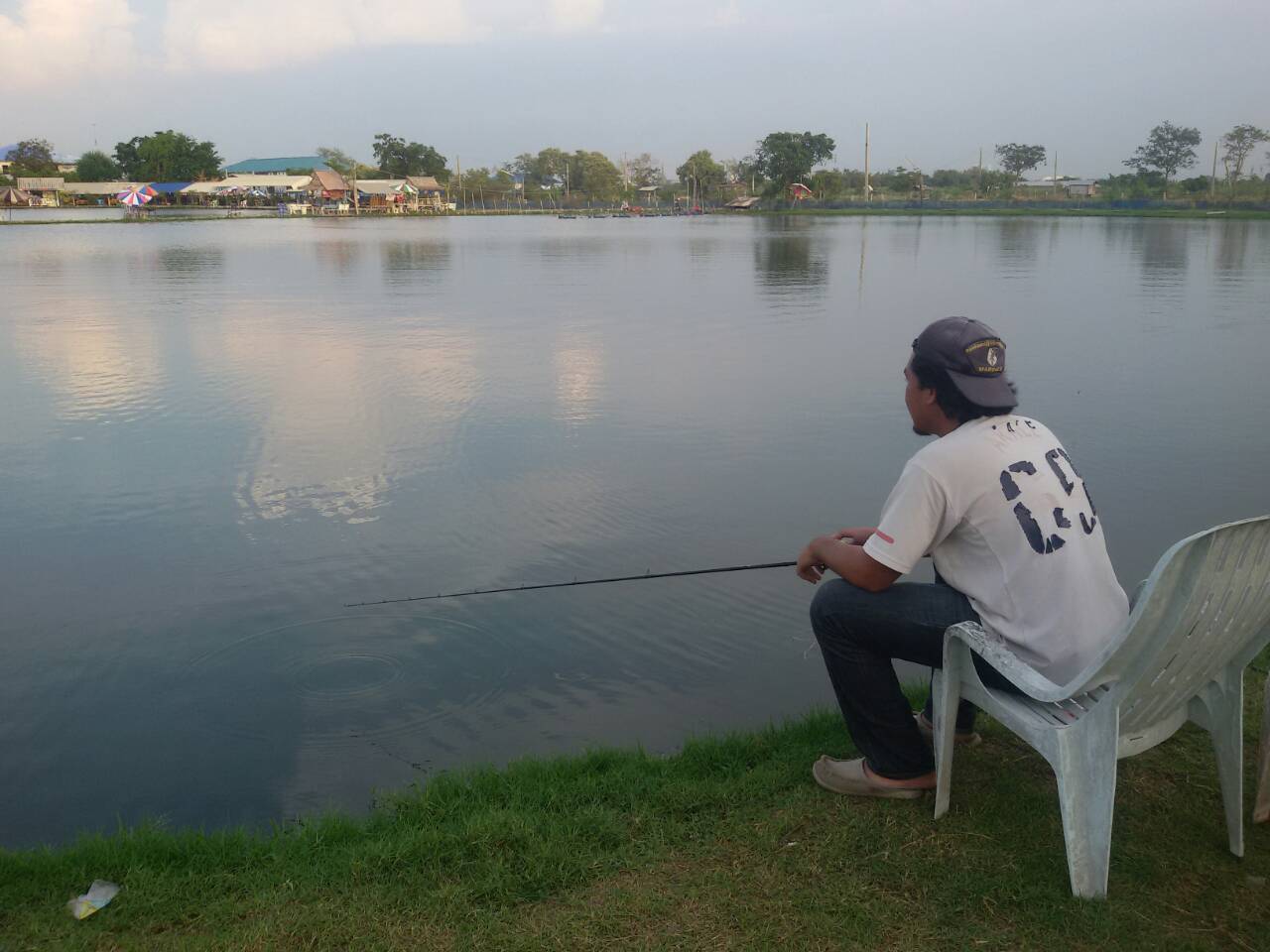วันที่ิอากาศร้อน ที่บ่อหนุ่