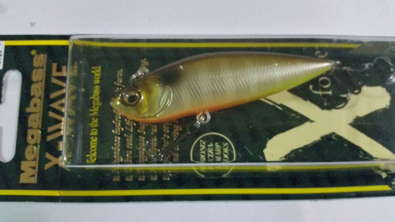 MEGABASS X WAVE ตัวใหม่แหวกแนว ไม่มีลิ้น น่าลอง