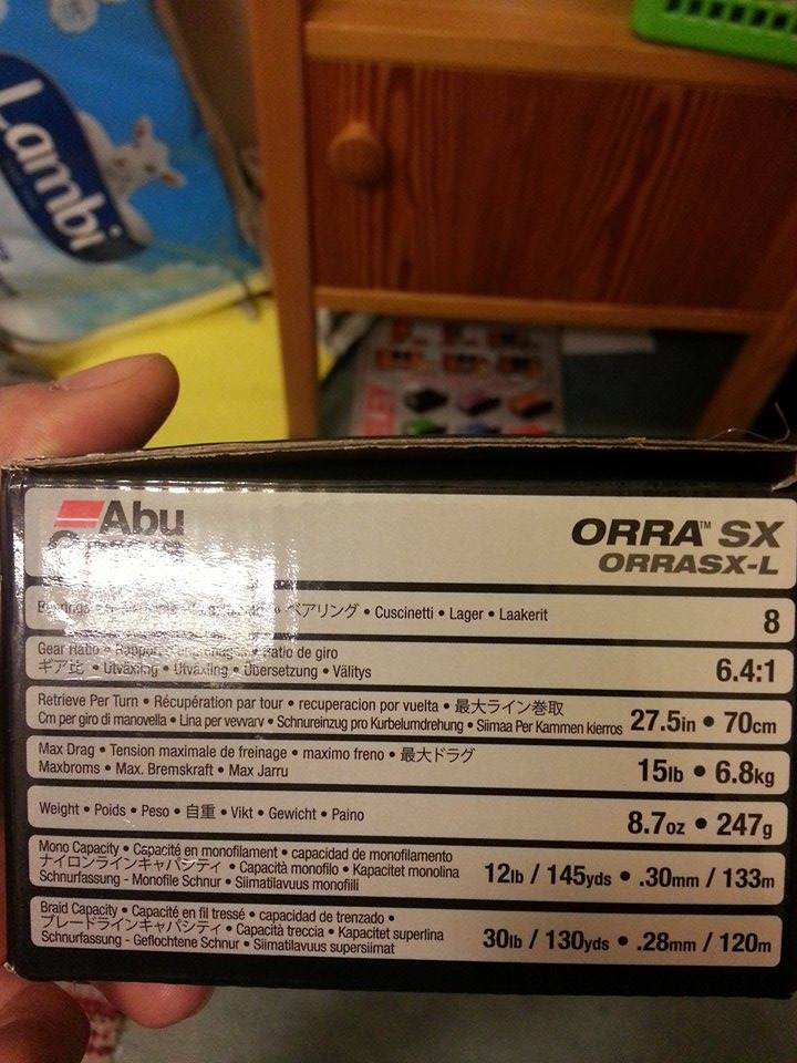 รบกวนน้าๆตอบทีคับ ABU ORRA SX กับ ABU ORRA SX2 มันต่างกันยังไงคับหาข้อมูลไม่ได้
