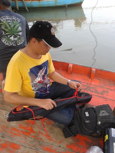 พาเพื่อนๆไปตกปลาสละกัน