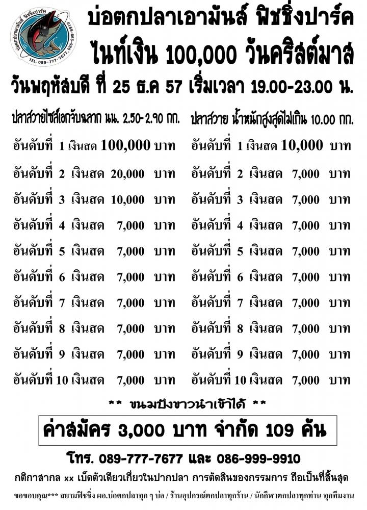 เอามันส์ ไนท์พฤหัสนี้ หัว 20,000 หาง 1,500 อยากมันส์ต้องมา....!!!!!