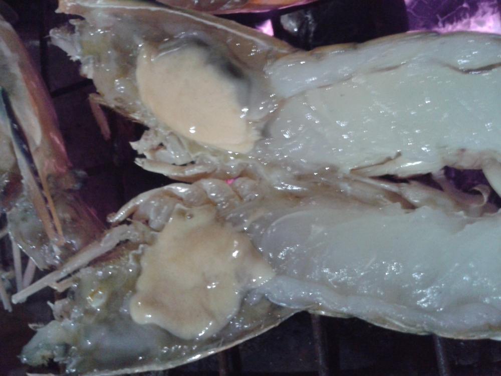 กุ้งเผา..