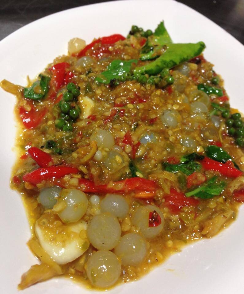 ไข่ปลาริวกิว. หลากหลายเมนูครับ 