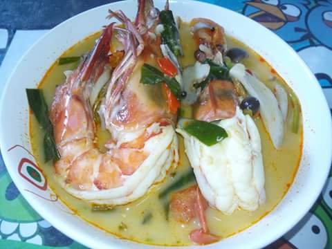 กุ้ง กุ้ง เสือ  (กุุ้งกุลาดำ ลายเสือ)