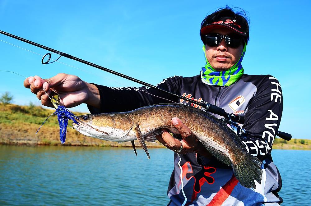 .....  ปลุกใจ ! ชะโดป่า ^^ บ่อทราย ^^ Giant SnakeHead