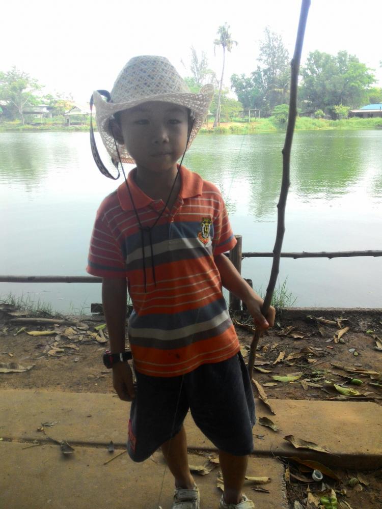 ให้ลูกชายได้เรียนรู้ด้วยตัวเอง