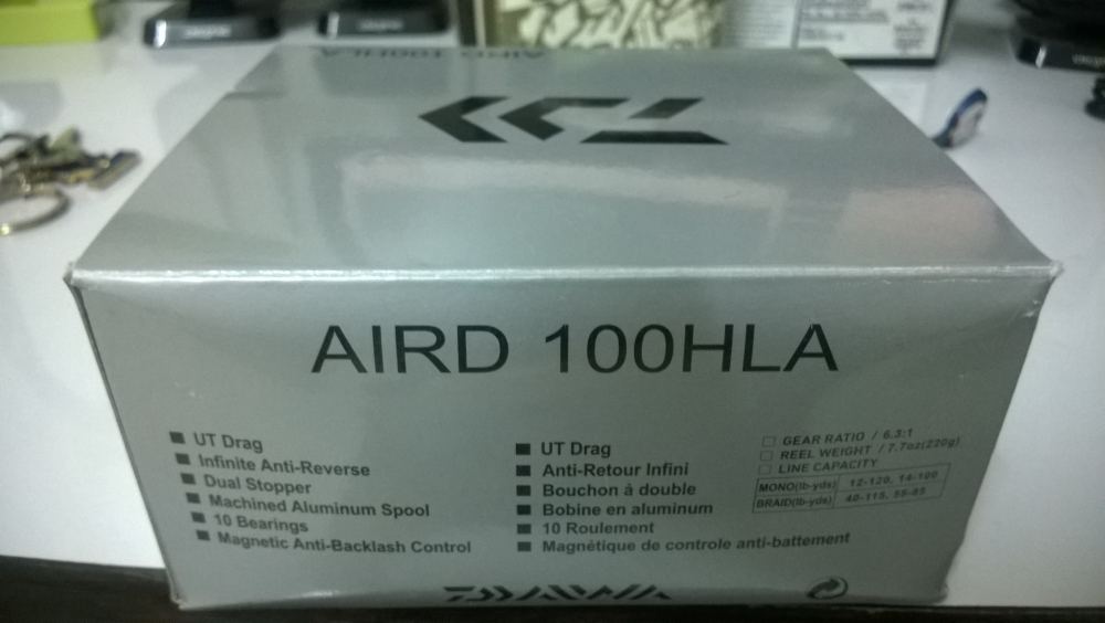 Daiwa aird 100 hla ตัวปี 2015  ใช้คันแบบไหนดีครับผม ? 