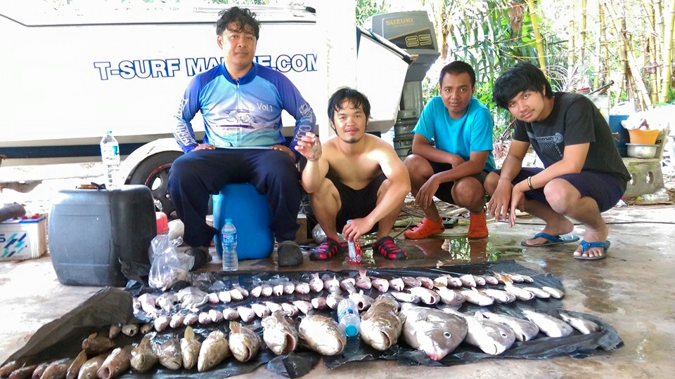 ตกปลาสงขลากับตรัง 57-58 ครับ