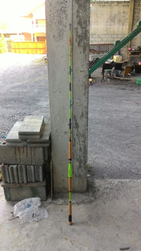 rainbow jig rod 555