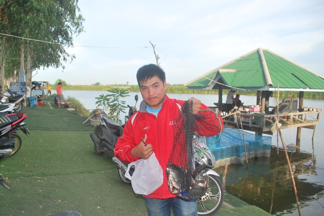 วันแรงงานและเสาร์,อาทิตย์บ่อตกปลาลหนุ่มบางวัว(บ่อปลารวม)